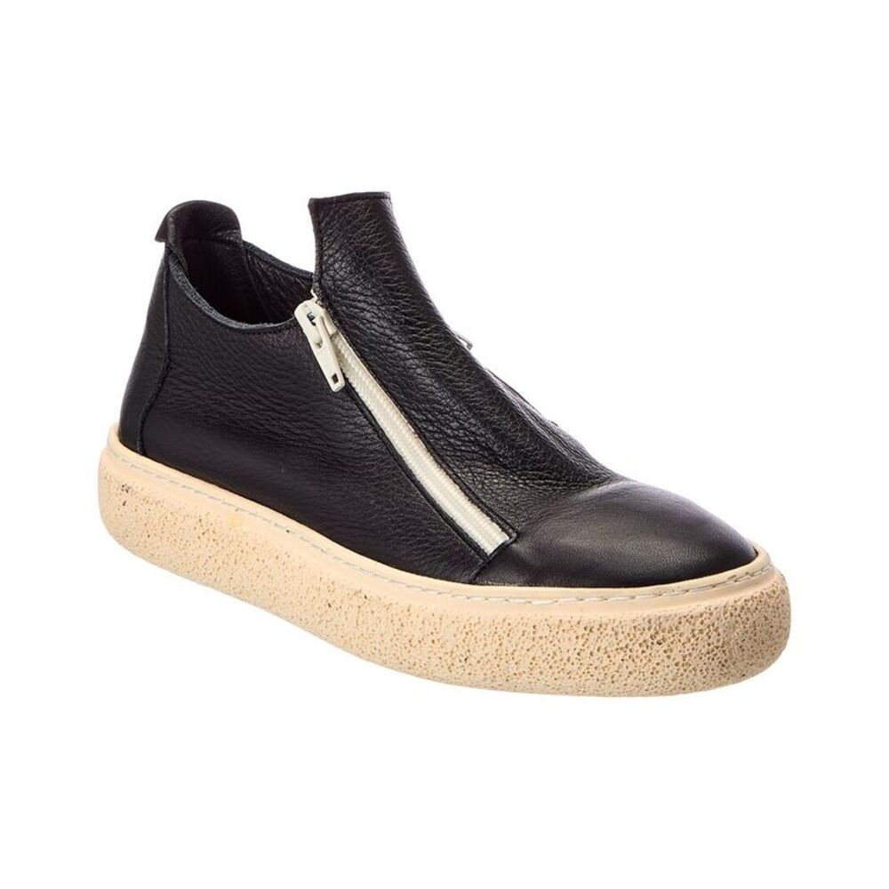 Arche Edenoo Leather Sneaker, Black